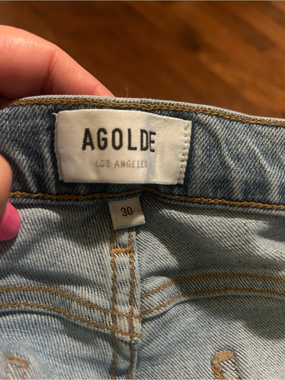 AGOLDE - Nico High Rise Slim Fit Jeans  Size 30 - Picture 9 of 10